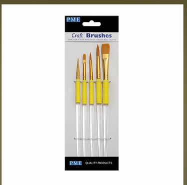 Conjunto Pincéis 5 peças - PME